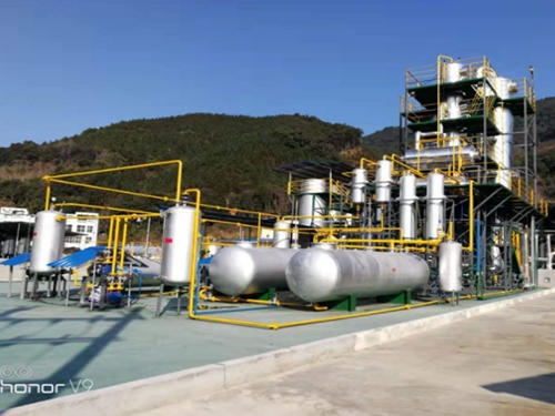 福建廢油再生精餾設備項目